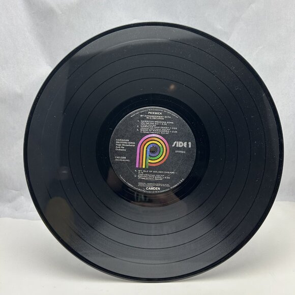 HUGO WINTERHALTER: Hawaiian Wedding Song Vinyl Record LP - Picture 3 of 4